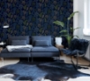 Picture of Jerome Blue Botanical Wallpaper