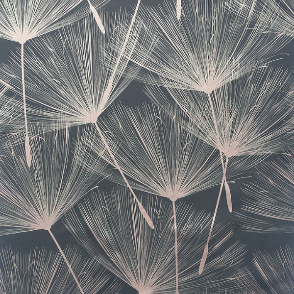 Picture of Kazue Metallic Dandelion Wallpaper