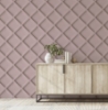 Picture of Enid Pink Wood Wallpaper