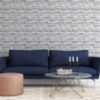 Picture of Irene Grey Painted Canvas Wallpaper