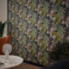 Picture of Etta Navy Tropical Wallpaper