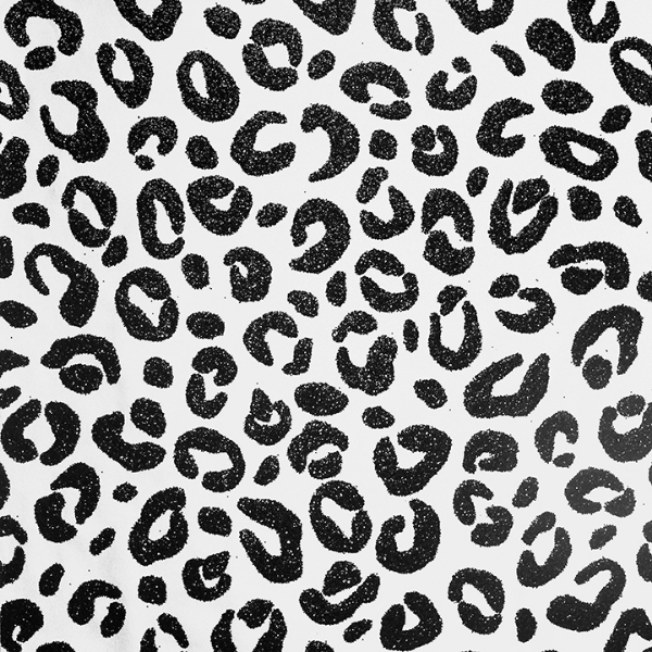 Picture of Dinah Black Leopard Print Wallpaper