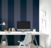 Picture of Roland Navy Stripe Wallpaper