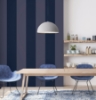 Picture of Roland Navy Stripe Wallpaper