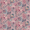 Picture of Cornelia Pink Floral Stripe Wallpaper