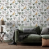 Picture of Hiram Multicolor Serengeti Wallpaper