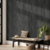 Picture of Herman Charcoal Wood Wallpaper