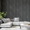 Picture of Herman Charcoal Wood Wallpaper