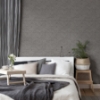 Picture of Leland Charcoal Woven Wallpaper