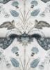 Picture of Auden Dark Blue Floral Grandeur Wallpaper