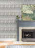 Picture of Abilene Neutral Ikat Wallpaper