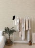 Picture of Exhale Dove Woven Faux Grasscloth Wallpaper