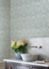 Picture of Berkshire Denim Damask Wallpaper