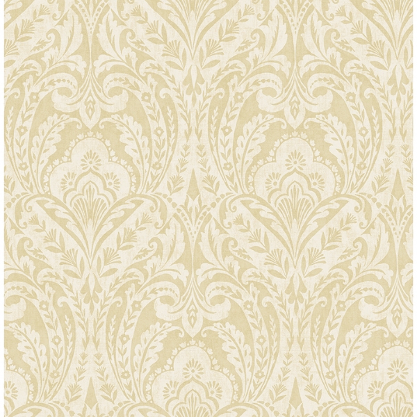 Picture of Berkshire Butter Damask Wallpaper