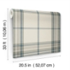 Picture of Westley Moss Plaid Wallpaper