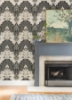 Picture of Auden Black Floral Grandeur Wallpaper