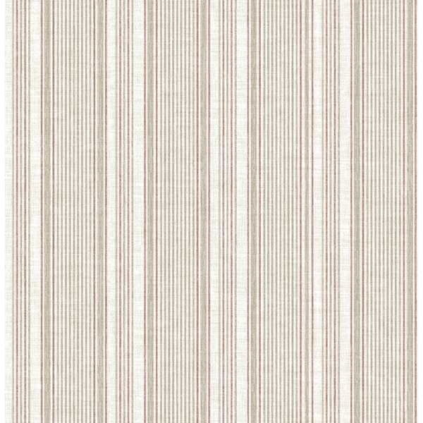 Picture of Ayanna Rust Striped Wallpaper