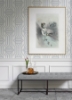 Picture of Essex Dark Blue Geometric Wallpaper