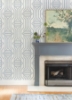 Picture of Essex Dark Blue Geometric Wallpaper