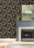 Picture of Linden Black Jungle Canopy Wallpaper