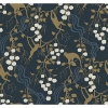 Picture of Linden Navy Jungle Canopy Wallpaper