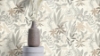 Picture of Alani Neutral Tropical Wallpaper