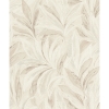 Picture of Rennie Ivory Leaves Wallpaper