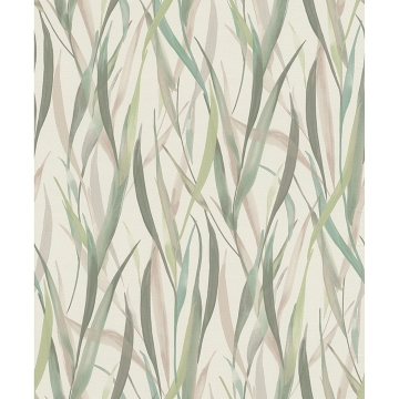 Picture of Sway Light Green Botanical Wallpaper