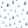 Picture of Clara Jean Raindrops Peel and Stick Wallpaper