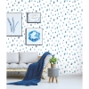 Picture of Clara Jean Raindrops Peel and Stick Wallpaper