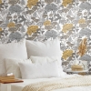 Picture of Finlayson Niittypolku Peel and Stick Wallpaper - Yellow