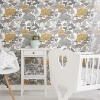 Picture of Finlayson Niittypolku Peel and Stick Wallpaper - Yellow