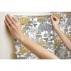 Picture of Finlayson Niittypolku Peel and Stick Wallpaper - Yellow