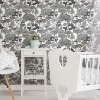 Picture of Finlayson Niittypolku Peel and Stick Wallpaper - Gray