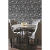 Picture of Paisley Prince Peel and Stick Wallpaper - Black