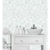 Picture of Paisley Prince Peel and Stick Wallpaper - Grey