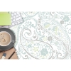 Picture of Paisley Prince Peel and Stick Wallpaper - Grey