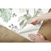 Picture of Boho Palm Peel and Stick Wallpaper - Green