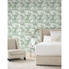 Picture of Ginkgo Leaves Peel and Stick Wallpaper - Green