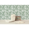 Picture of Ginkgo Leaves Peel and Stick Wallpaper - Green