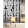 Picture of Mid-Century Beads Peel & Stick Wallpaper - Green