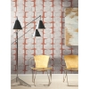 Picture of Mid-Century Beads Peel & Stick Wallpaper - Orange