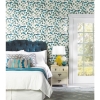 Picture of Cat Coquillette Eucalyptus Peel and Stick Wallpaper - Blue