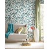 Picture of Cat Coquillette Eucalyptus Peel and Stick Wallpaper - Blue