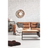 Picture of Cat Coquillette Herringbone Peel and Stick Wallpaper - Gray