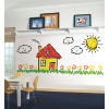 Picture of Dry Erase Peel and Stick Wallpaper - White