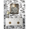 Picture of Oriental Toile Peel and Stick Wallpaper - Black