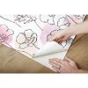 Picture of Lisa Audit Modern Poppy Peel and Stick Wallpaper - Pink