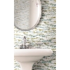 Picture of Lisa Audit Dotted Line Peel and Stick Wallpaper - Green