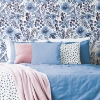 Picture of Clara Jean April Showers Peel and Stick Wallpaper - Blue